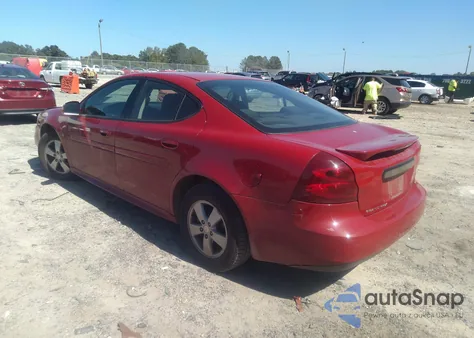 2008 Pontiac Grand Prix from USA, damaged, VIN 2G2WP552581149313